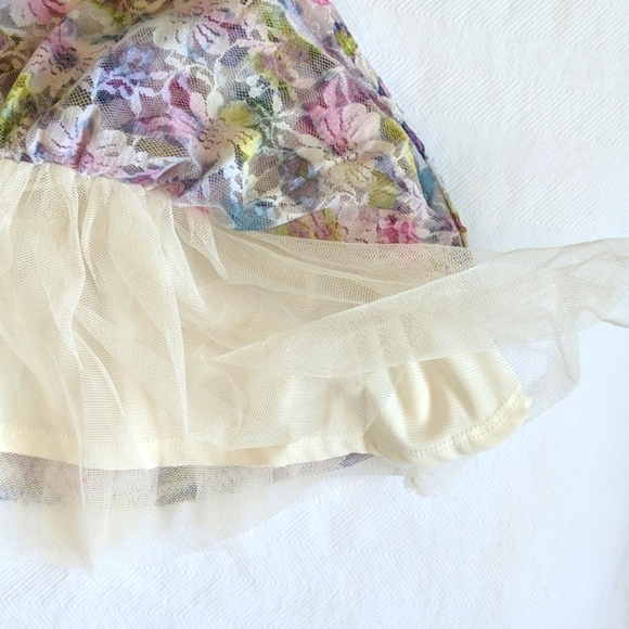 children's place colorful butterfly lace tulle tutu skirt 24 months baby girl - Picture 5 of 7